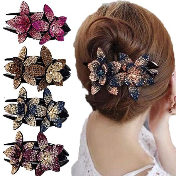 hair accessories large catch flower clips duckbill crystal rhinestone hairpin barrettes for women elegant headdress girls
hair accessories large catch flower clips duckbill crystal rhinestone hairpin barrettes for women elegant headdress girls