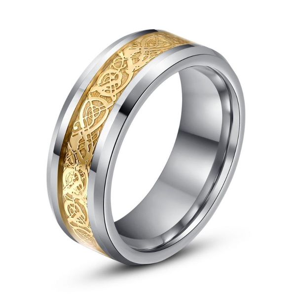 wedding rings f&u ring men andreal tungsten 8mm gold celtic dragon inlay polished engagement band fashion party jewelry, Slivery;golden
wedding rings f&u ring men andreal tungsten 8mm gold celtic dragon inlay polished engagement band fashion party jewelry, Slivery;golden