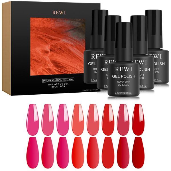 nail gel rewi 2021 fashion of beauty makeup professional manufacturer 8-color glue polish for protection, Red;pink
nail gel rewi 2021 fashion of beauty makeup professional manufacturer 8-color glue polish for protection, Red;pink