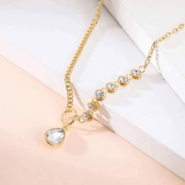 pendant necklaces ornapeadia crystal luxury necklace for women female gothic minimalist zinc alloy chain wholesale jewelry, Silver
pendant necklaces ornapeadia crystal luxury necklace for women female gothic minimalist zinc alloy chain wholesale jewelry, Silver