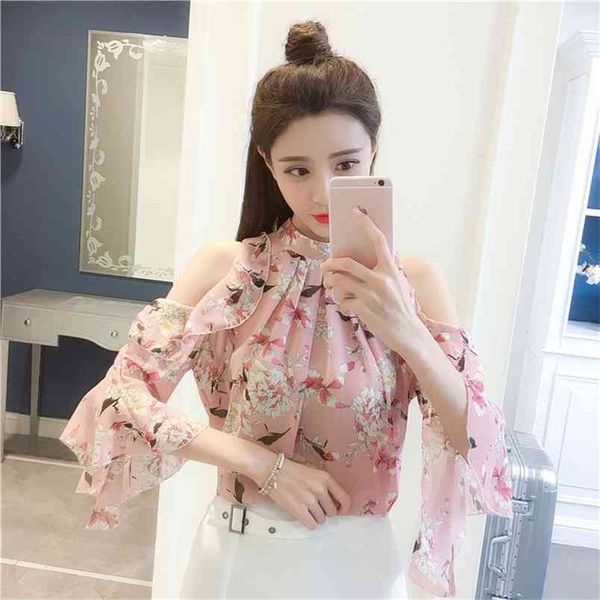 summer blouse chiffon shirt fashion women and s off shoulder blusa feminina 14300 210421, White
summer blouse chiffon shirt fashion women and s off shoulder blusa feminina 14300 210421, White