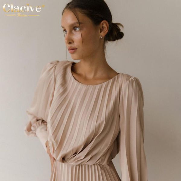 casual dresses clacive khaki o-neck mini dress fashion long sleeve pleated women's autumn vintage loose office lady, Black;gray
casual dresses clacive khaki o-neck mini dress fashion long sleeve pleated women's autumn vintage loose office lady, Black;gray