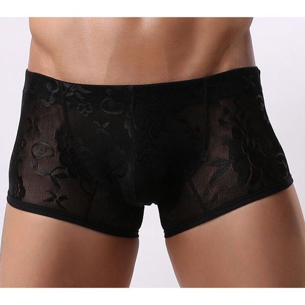 underpants 2colors -xl transparent breathable boxer underwear mid waist panties men lace printing hombre shorts, Black;white
underpants 2colors -xl transparent breathable boxer underwear mid waist panties men lace printing hombre shorts, Black;white