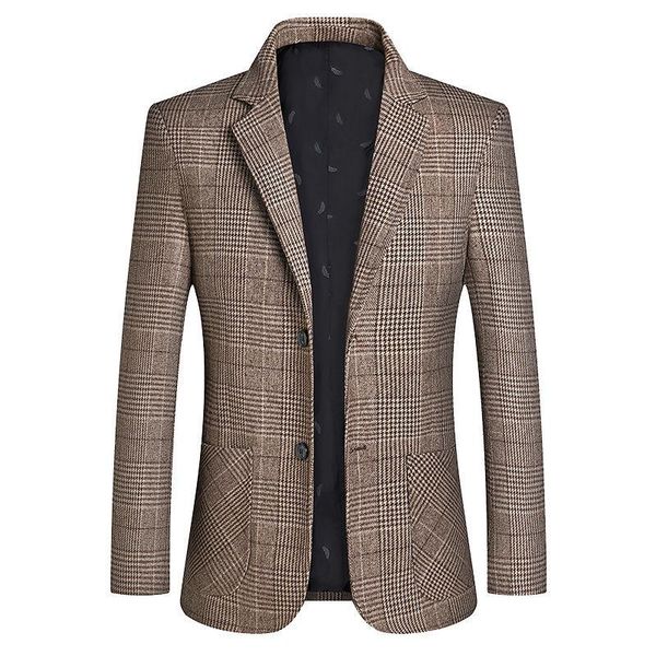 men's suits & blazers men business suit plaid smart casual four seasons full sleeve, White;black
men's suits & blazers men business suit plaid smart casual four seasons full sleeve, White;black