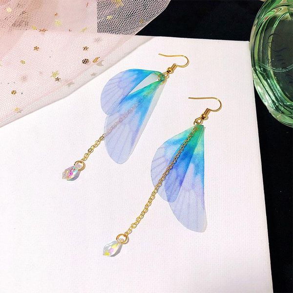 dangle & chandelier korean retro literary temperament handmade earrings for women pearl tulle butterfly wing ear hook jewelry, 1 pair, Silver
dangle & chandelier korean retro literary temperament handmade earrings for women pearl tulle butterfly wing ear hook jewelry, 1 pair, Silver