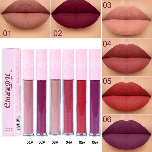 cmaadu 6 color natural moisturizing lipstick matte pink tube non-stick cup long lasting lip gloss tslm21
cmaadu 6 color natural moisturizing lipstick matte pink tube non-stick cup long lasting lip gloss tslm21