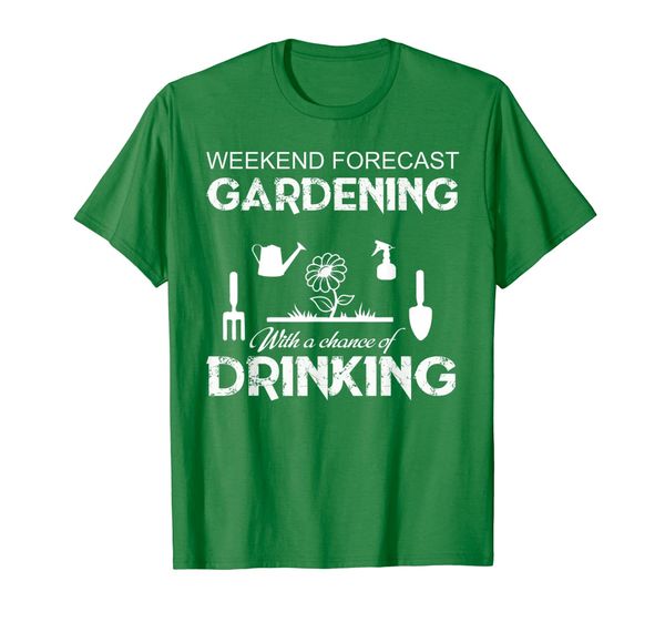 Weekend Forecast Gardening With A Chance Of Drinking T-Shirt, Mainly pictures 
Weekend Forecast Gardening With A Chance Of Drinking T-Shirt, Mainly pictures