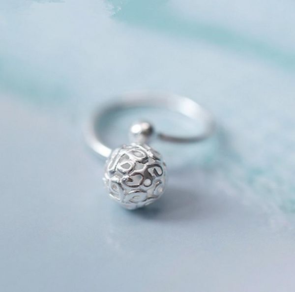 wedding rings punk vintage 925 sterling silver ball for women engagement jewelry adjustable personality antique anillos, Slivery;golden
wedding rings punk vintage 925 sterling silver ball for women engagement jewelry adjustable personality antique anillos, Slivery;golden