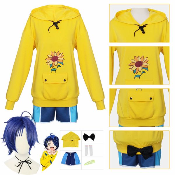 anime costumes anime cosplay wonder egg priority ohto ai hoodie pullover costumes yellow sweatshirt shorts wig sock hairpin suit, Black
anime costumes anime cosplay wonder egg priority ohto ai hoodie pullover costumes yellow sweatshirt shorts wig sock hairpin suit, Black