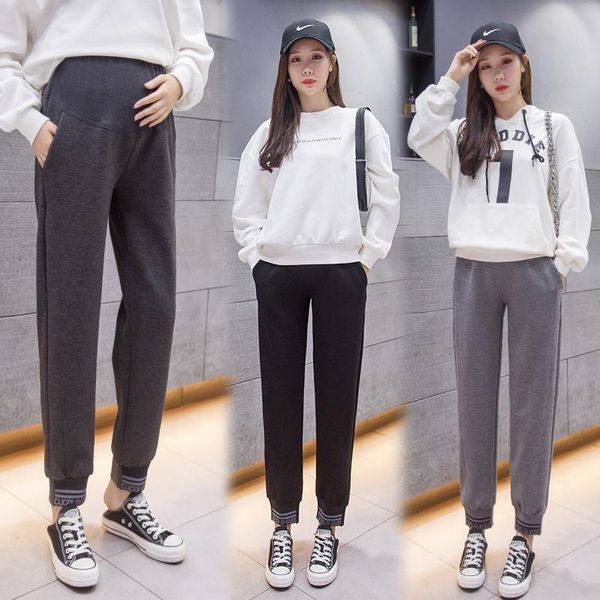 maternity bottoms 8506# autumn cotton pants high waist belly sports casual clothes for pregnant women spring pregnancy trousers, White
maternity bottoms 8506# autumn cotton pants high waist belly sports casual clothes for pregnant women spring pregnancy trousers, White
