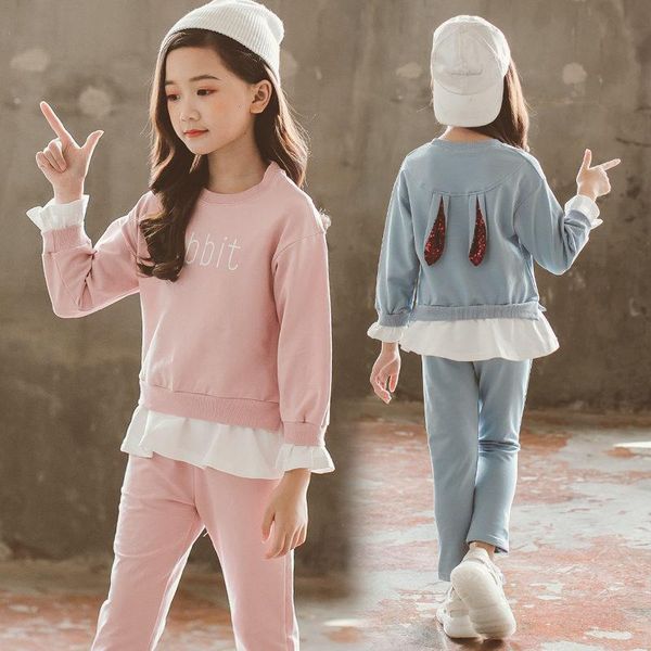 girls sweat suit set kids girl sweatshirt sequins ear + pants clothing children korea tracksuit sports sets, White
girls sweat suit set kids girl sweatshirt sequins ear + pants clothing children korea tracksuit sports sets, White
