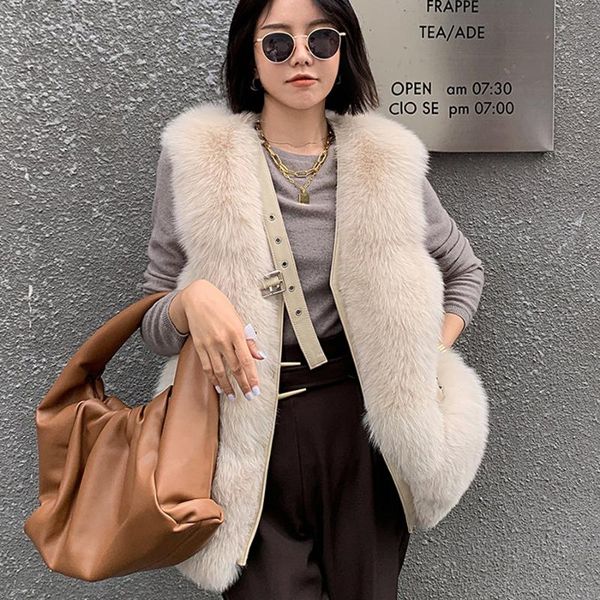 women's fur & faux 2021 women real vest fashion genuine gilet winter waistcoat whole skin slim lady jacket coat buttons, Black
women's fur & faux 2021 women real vest fashion genuine gilet winter waistcoat whole skin slim lady jacket coat buttons, Black