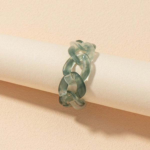 2021 fashion colorful transparent acrylic resin chain ring for women girls vintage geometric rings party jewelry, Silver
2021 fashion colorful transparent acrylic resin chain ring for women girls vintage geometric rings party jewelry, Silver