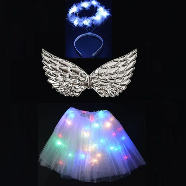 party decoration girl led glow supply cool angel wings skirt halo costume feather for halloween wedding birthday gift
party decoration girl led glow supply cool angel wings skirt halo costume feather for halloween wedding birthday gift