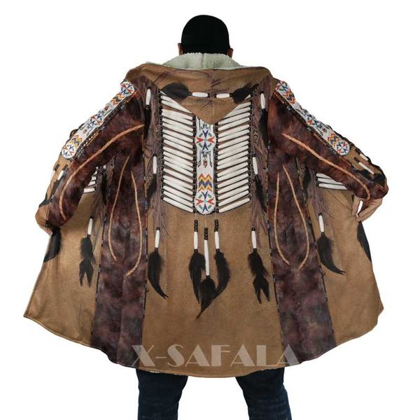 men's wool & blends native totem feather eagle skull all over 3d printed thick warm hooded cloak for men windproof fleece casual-25, Black
men's wool & blends native totem feather eagle skull all over 3d printed thick warm hooded cloak for men windproof fleece casual-25, Black