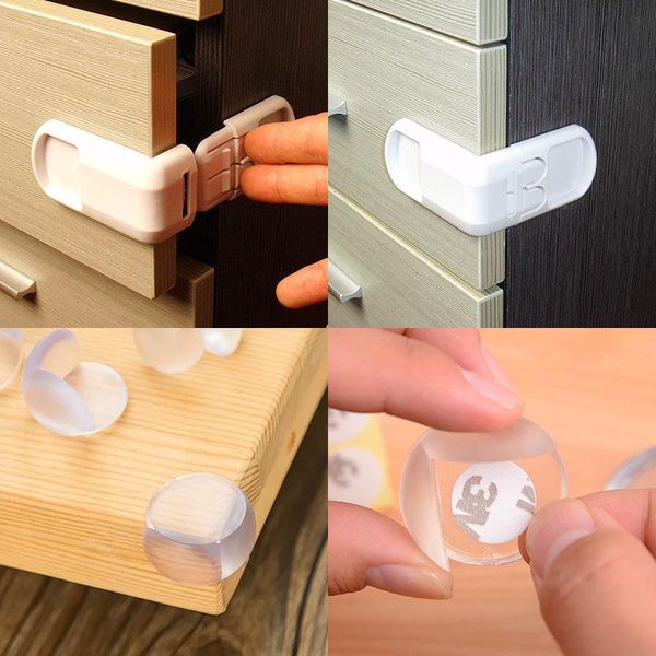 10pcs baby safety lock cabinet for children refrigerator protection from silicone corner protector cover carriers, slings & backpacks
10pcs baby safety lock cabinet for children refrigerator protection from silicone corner protector cover carriers, slings & backpacks