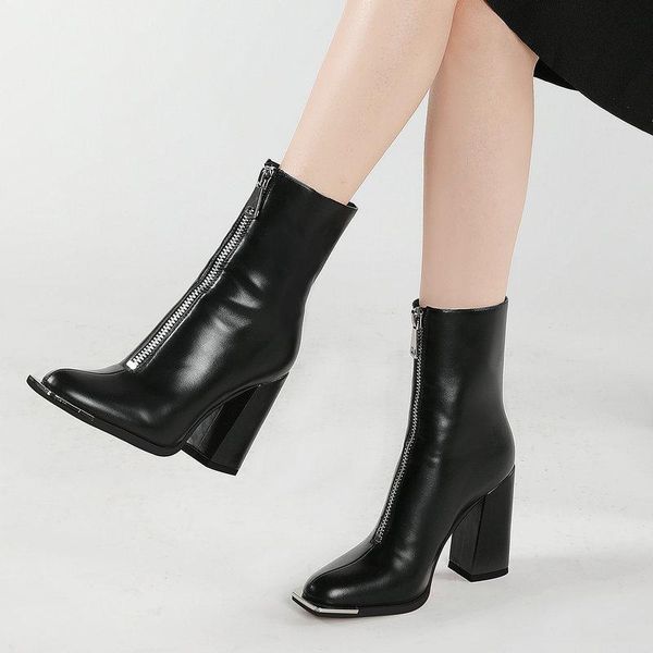 boots 2021 autumn zipper ankle fashion square toe pu leather short female thick high heel winter shoes black beige
boots 2021 autumn zipper ankle fashion square toe pu leather short female thick high heel winter shoes black beige