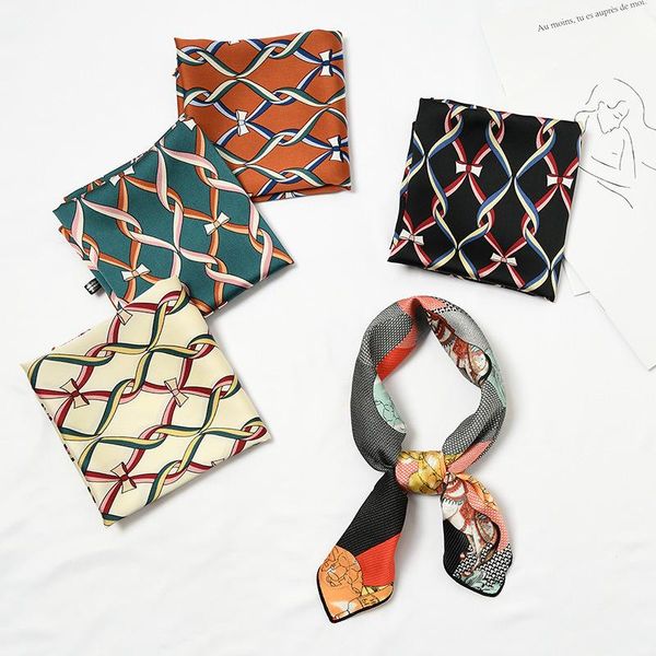 scarves designer thick chiffon women's silk scarf clean three-dimensional printing choice ladies bandana neckerchief 60x60cm, Blue;gray
scarves designer thick chiffon women's silk scarf clean three-dimensional printing choice ladies bandana neckerchief 60x60cm, Blue;gray