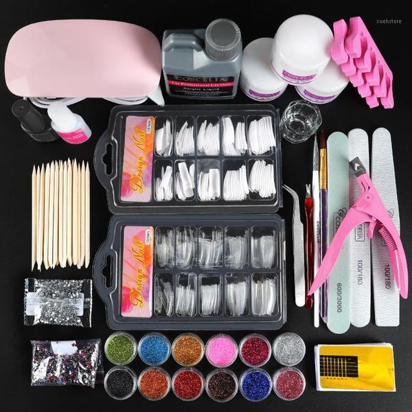 nail acrylic powder glitter manicure set with lamp for extension kit 120ml liquid art1
nail acrylic powder glitter manicure set with lamp for extension kit 120ml liquid art1