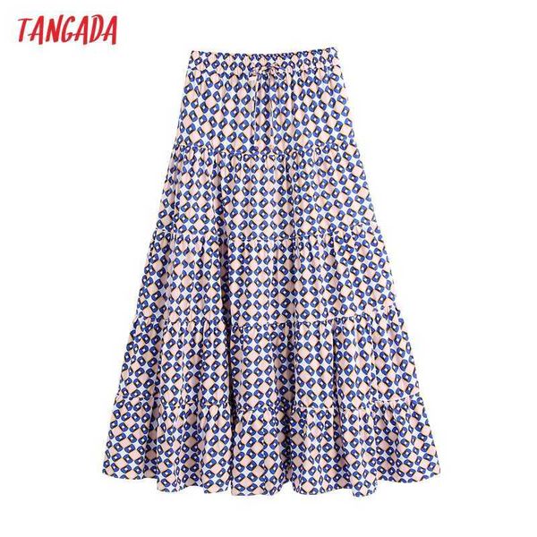 tangada women chic fashion geometric print a-line midi skirt vintage elastic waist drawstring female skirts mujer be792 210609, Black
tangada women chic fashion geometric print a-line midi skirt vintage elastic waist drawstring female skirts mujer be792 210609, Black