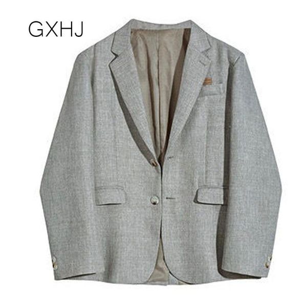 women's suits & blazers women cotton linenblazer coat vintage 2021 fashion female casual chic long sleeve blazer korean high office, White;black
women's suits & blazers women cotton linenblazer coat vintage 2021 fashion female casual chic long sleeve blazer korean high office, White;black