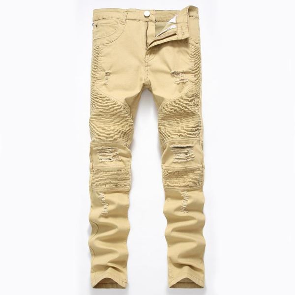 men's jeans stretch white print straight casual pants skinny denim brand fashion, Blue
men's jeans stretch white print straight casual pants skinny denim brand fashion, Blue