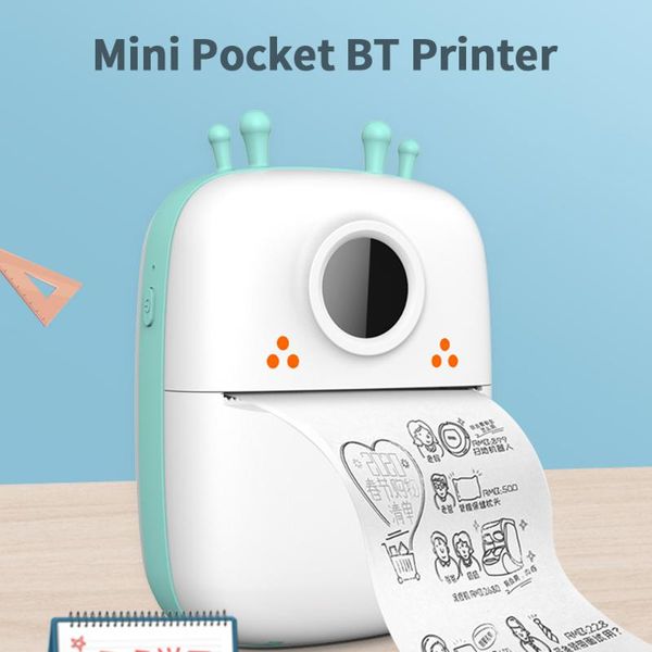 printers portable mini pocket printer bt wireless thermal po notes errors memo with 1 roll of paper blue
printers portable mini pocket printer bt wireless thermal po notes errors memo with 1 roll of paper blue