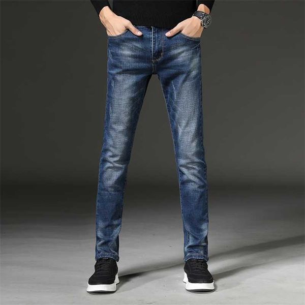 spring autumn men smart jeans business fashion straight regular blue stretch denim trousers men jeans plus size 28-38 211011
spring autumn men smart jeans business fashion straight regular blue stretch denim trousers men jeans plus size 28-38 211011