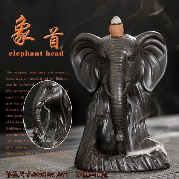 fragrance lamps incense holder animal elephant home decoration waterfall smokehouse flavoring for backflow ganesha
fragrance lamps incense holder animal elephant home decoration waterfall smokehouse flavoring for backflow ganesha