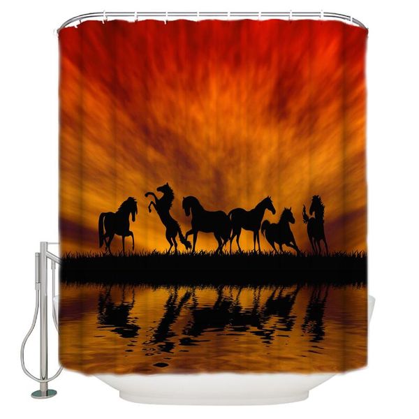 shower curtains horses sunset lake grassland curtain bathroom waterproof fabric toilet simple style decor
shower curtains horses sunset lake grassland curtain bathroom waterproof fabric toilet simple style decor