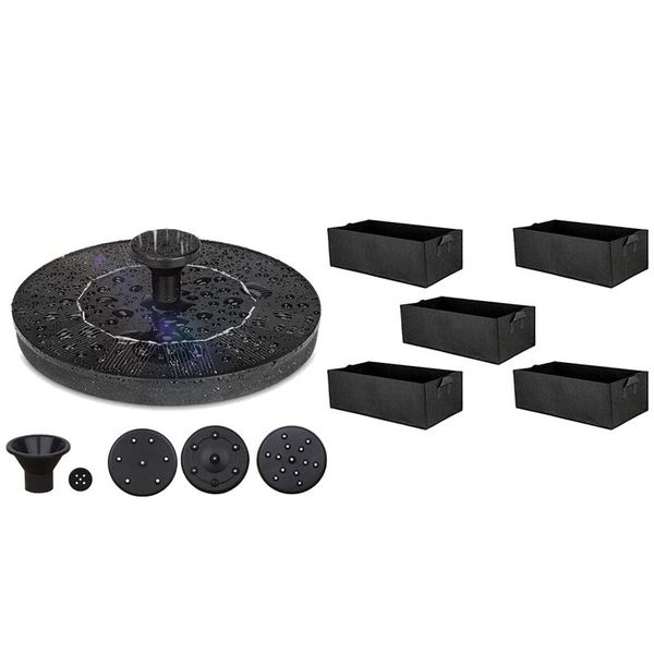 planters & pots 5pcs fabric raised garden bed,square flower grow bag 1pcs circle solar powered water pump
planters & pots 5pcs fabric raised garden bed,square flower grow bag 1pcs circle solar powered water pump