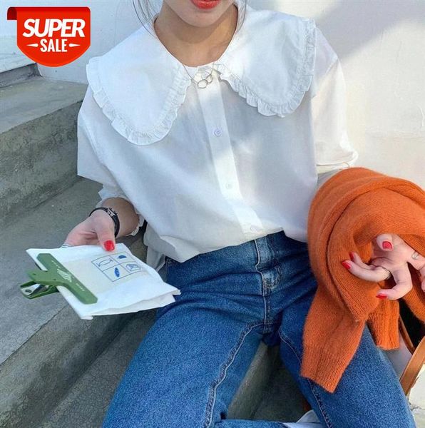 lizhiqi doll collar shirt female design sense retro hong kong flavor solid color blouse 110336 #kg3a, Black;gray
lizhiqi doll collar shirt female design sense retro hong kong flavor solid color blouse 110336 #kg3a, Black;gray