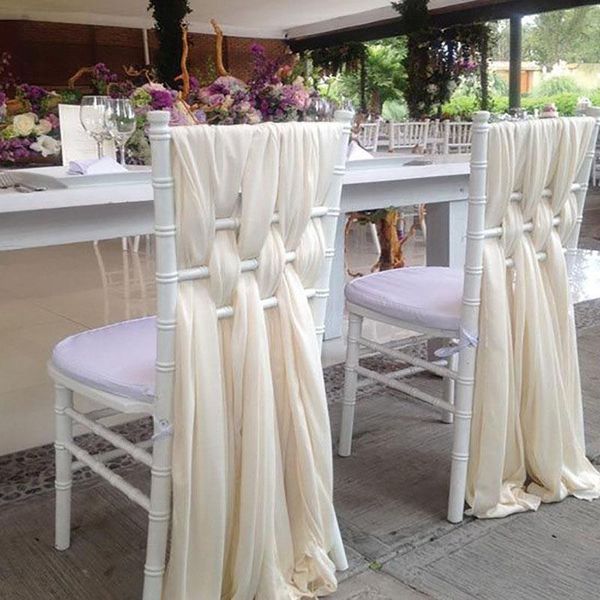 chair covers chiffon chiavari back sashes cover for wedding party event decoration
chair covers chiffon chiavari back sashes cover for wedding party event decoration