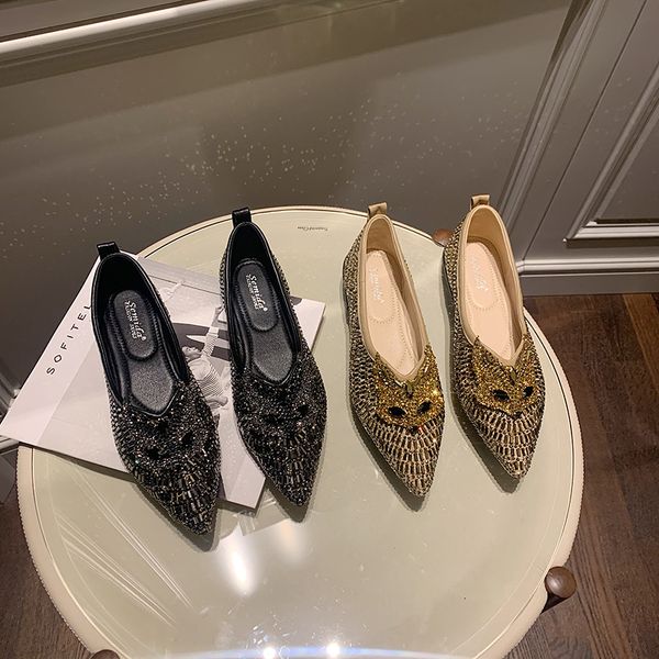 dress shoes pointed toe slip on shallow women flats spring autumn lazy loafers casual walk office beach soft ab0e, Black
dress shoes pointed toe slip on shallow women flats spring autumn lazy loafers casual walk office beach soft ab0e, Black