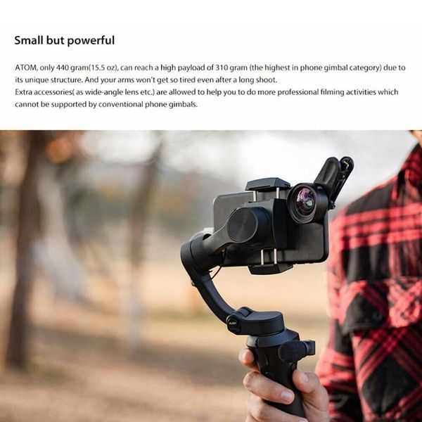 selfie monopods 3 axis foldable professional stick outdoor universal gimbal mini smartphone pography flexible for 4 5 6
selfie monopods 3 axis foldable professional stick outdoor universal gimbal mini smartphone pography flexible for 4 5 6