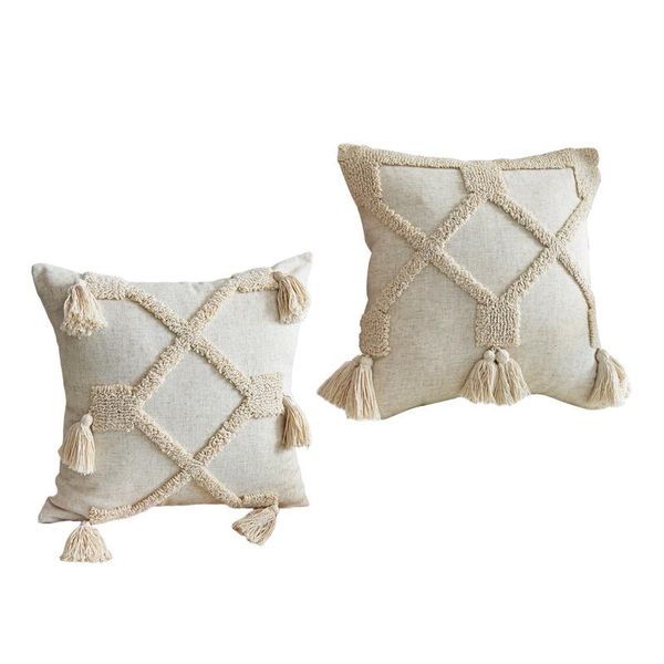 cushion/decorative pillow cover tufted throw case with tassel square woven decorative cushion pillowcase sofa bedding
cushion/decorative pillow cover tufted throw case with tassel square woven decorative cushion pillowcase sofa bedding