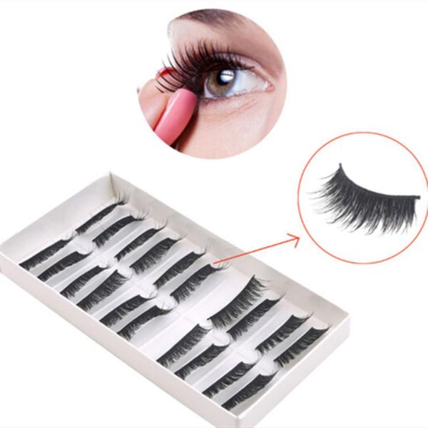 false eyelashes 10 pairs/pack 3d artificial fiber long lasting lashes women volume extension
false eyelashes 10 pairs/pack 3d artificial fiber long lasting lashes women volume extension