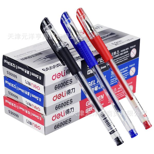 neutral deli pen 6600 student 0.5mm water signature black red 33399 office stationery tt
neutral deli pen 6600 student 0.5mm water signature black red 33399 office stationery tt