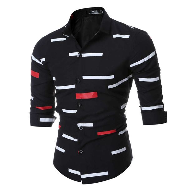 men's casual shirts shirt korean slim long sleeve geometric printing black inch 8005 aegb kjkn, White;black
men's casual shirts shirt korean slim long sleeve geometric printing black inch 8005 aegb kjkn, White;black