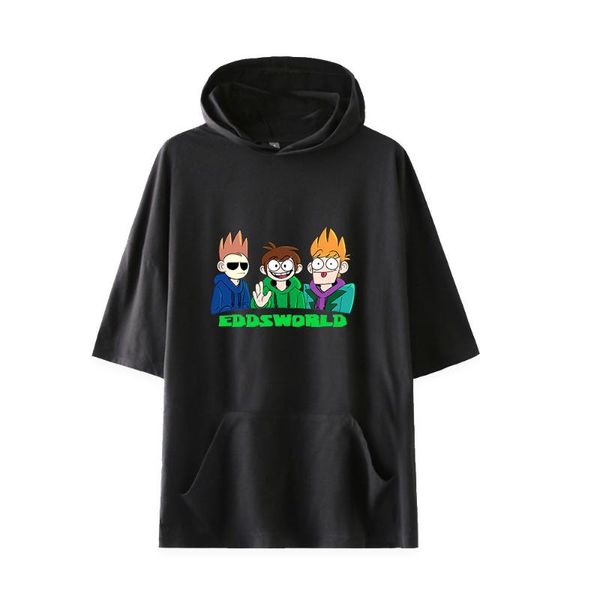men's hoodies & sweatshirts wawni eddsworldshort sleeved hooded oversized volleyball fashion pullover casual hoody sweatshirt hip hop h, Black
men's hoodies & sweatshirts wawni eddsworldshort sleeved hooded oversized volleyball fashion pullover casual hoody sweatshirt hip hop h, Black