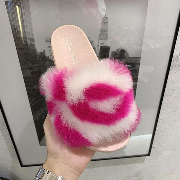 summer pink furry slippers women rubber non-slip slides cute faux fur flip-flops fluffy sandals ladies shoes jelly slide, Black
summer pink furry slippers women rubber non-slip slides cute faux fur flip-flops fluffy sandals ladies shoes jelly slide, Black