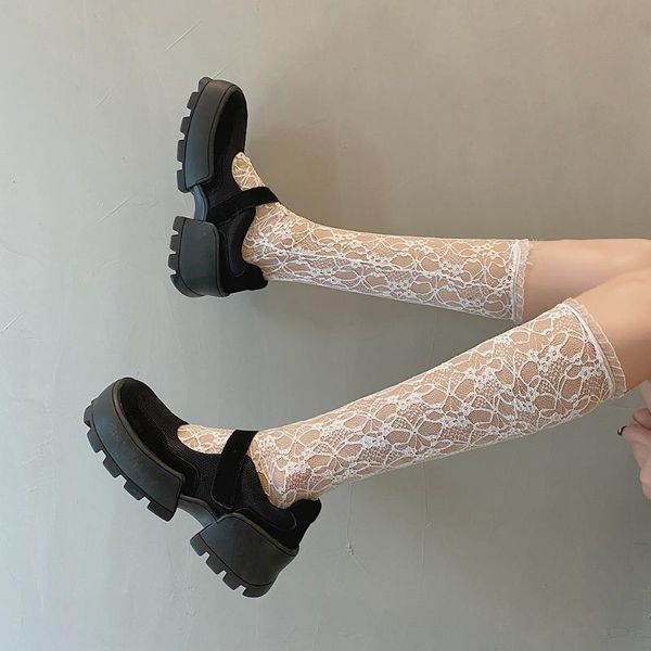 dress shoes women 2021 summer retro ladies single with thick-soled increased platform black heels
dress shoes women 2021 summer retro ladies single with thick-soled increased platform black heels