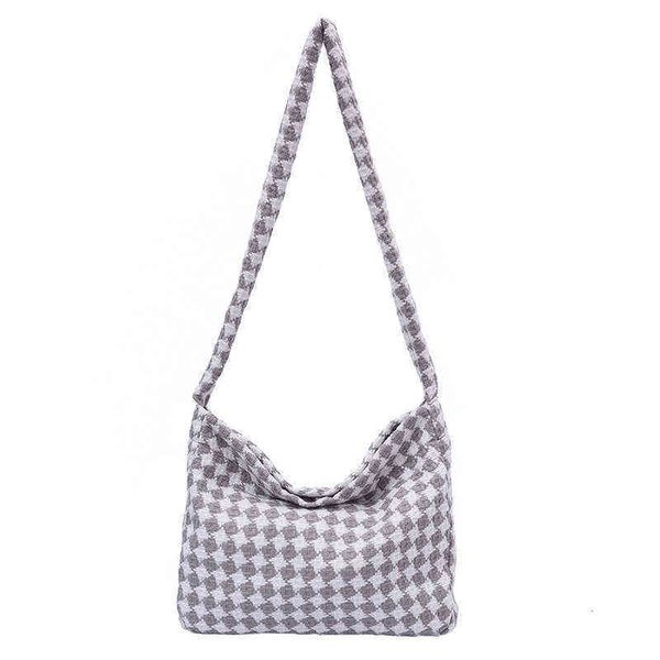 japane and korean ins fashion black white lattice shoulder bag large capacity woolen tote bag commuter portable leisure women's
japane and korean ins fashion black white lattice shoulder bag large capacity woolen tote bag commuter portable leisure women's