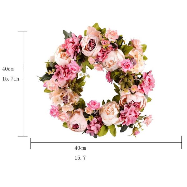 decorative flowers & wreaths 16inch artificial peony flower wreath spring front door decoration round garland home wedding party holiday dec
decorative flowers & wreaths 16inch artificial peony flower wreath spring front door decoration round garland home wedding party holiday dec