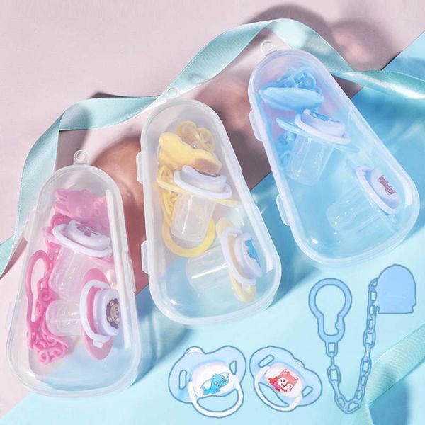 baby pacifier set 2 silicone nipple + 1 chain dustproof box combination sleeping storage pacifiers#
baby pacifier set 2 silicone nipple + 1 chain dustproof box combination sleeping storage pacifiers#