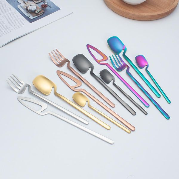 dinnerware sets 304 hanging steak knife and fork spoon western-style stainless steel tableware set color four-piece
dinnerware sets 304 hanging steak knife and fork spoon western-style stainless steel tableware set color four-piece