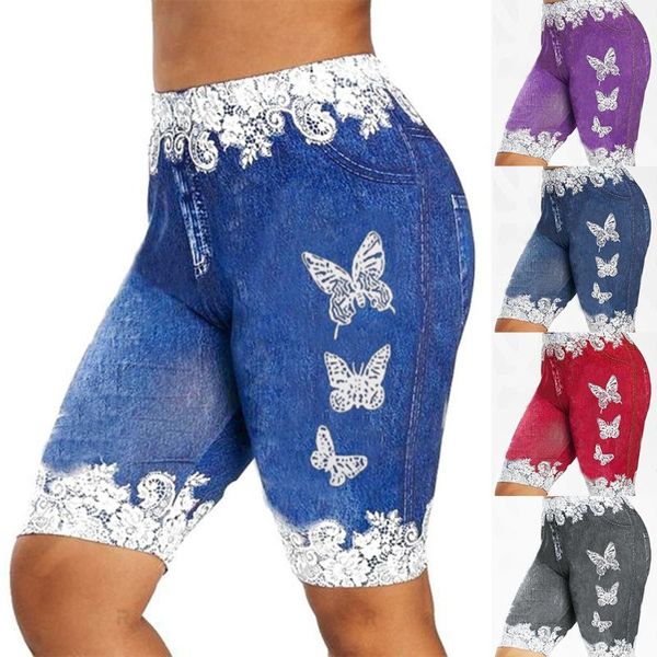 women's jeans plus size lace denim shorts patchwork vintage tassel high waist punk short, Blue
women's jeans plus size lace denim shorts patchwork vintage tassel high waist punk short, Blue