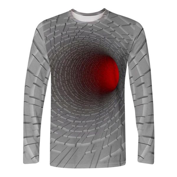 men's t-shirts 2021 future technology series different dimensional space-time tunnel 3d creative digital printing casual long sleeve t-, White;black
men's t-shirts 2021 future technology series different dimensional space-time tunnel 3d creative digital printing casual long sleeve t-, White;black