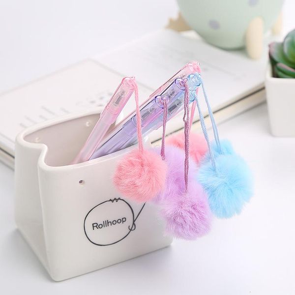 gel pens lovely hairball pendant pen cute 0.5 mm black ink neutral promotional gift stationery school supplies
gel pens lovely hairball pendant pen cute 0.5 mm black ink neutral promotional gift stationery school supplies