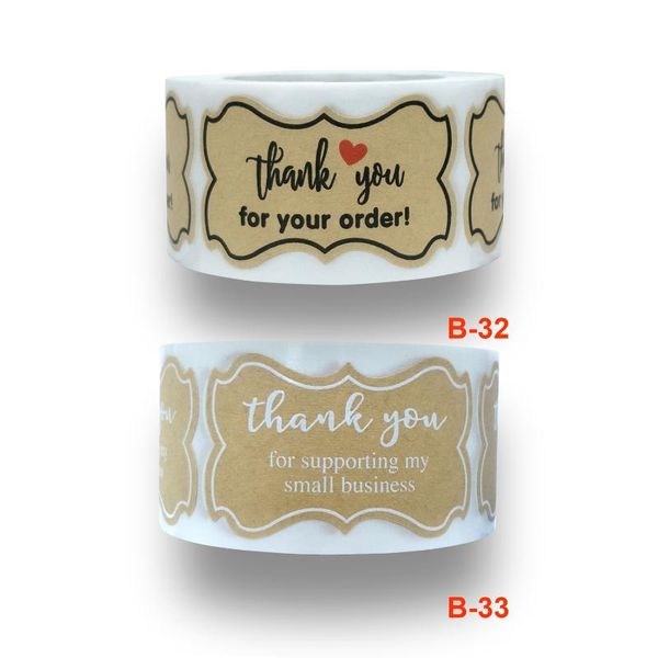 gift wrap 1 roll 250pcs 'thank you' natural kraft paper adhesive stickers for wedding package sealing labels envelope stationery s
gift wrap 1 roll 250pcs 'thank you' natural kraft paper adhesive stickers for wedding package sealing labels envelope stationery s